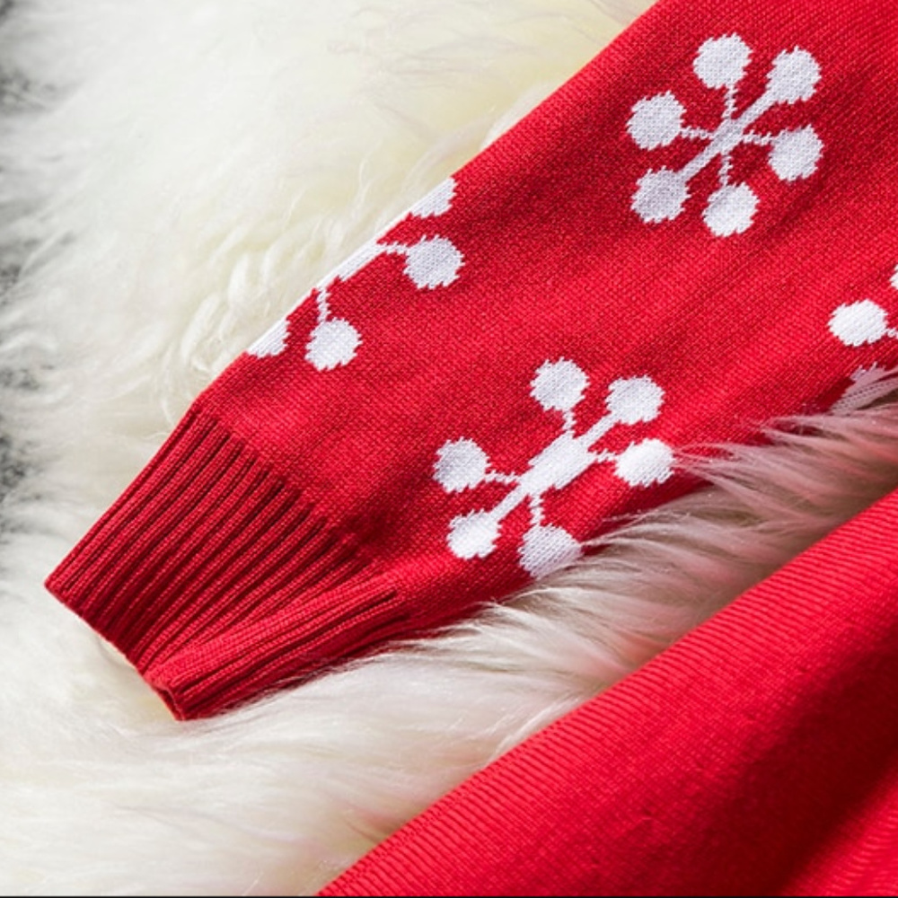 ๐ Winter Beautiful Reindeer Dress - Picture 4 of 10